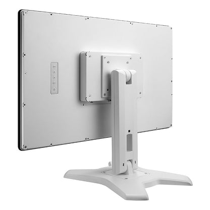 Light Gray AG Neovo TX-2401W 24" Medical IP65 IK08 Touch Screen Monitor with Medical Grade PSU