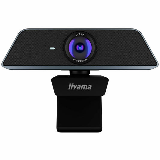 Black iiyama UC CAM120UL-1 4K 120 Degree View Meeting Room Camera