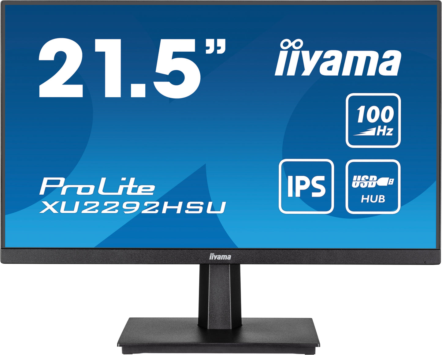 Dark Cyan iiyama - XU2292HSU-B6 21.5” IPS technology panel with 100Hz refresh rate