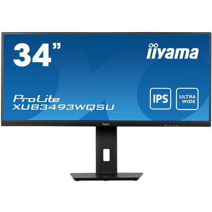 Dark Cyan iiyama ProLite XUB3493WQSU-B5 34" IPS Ultra-Wide Display