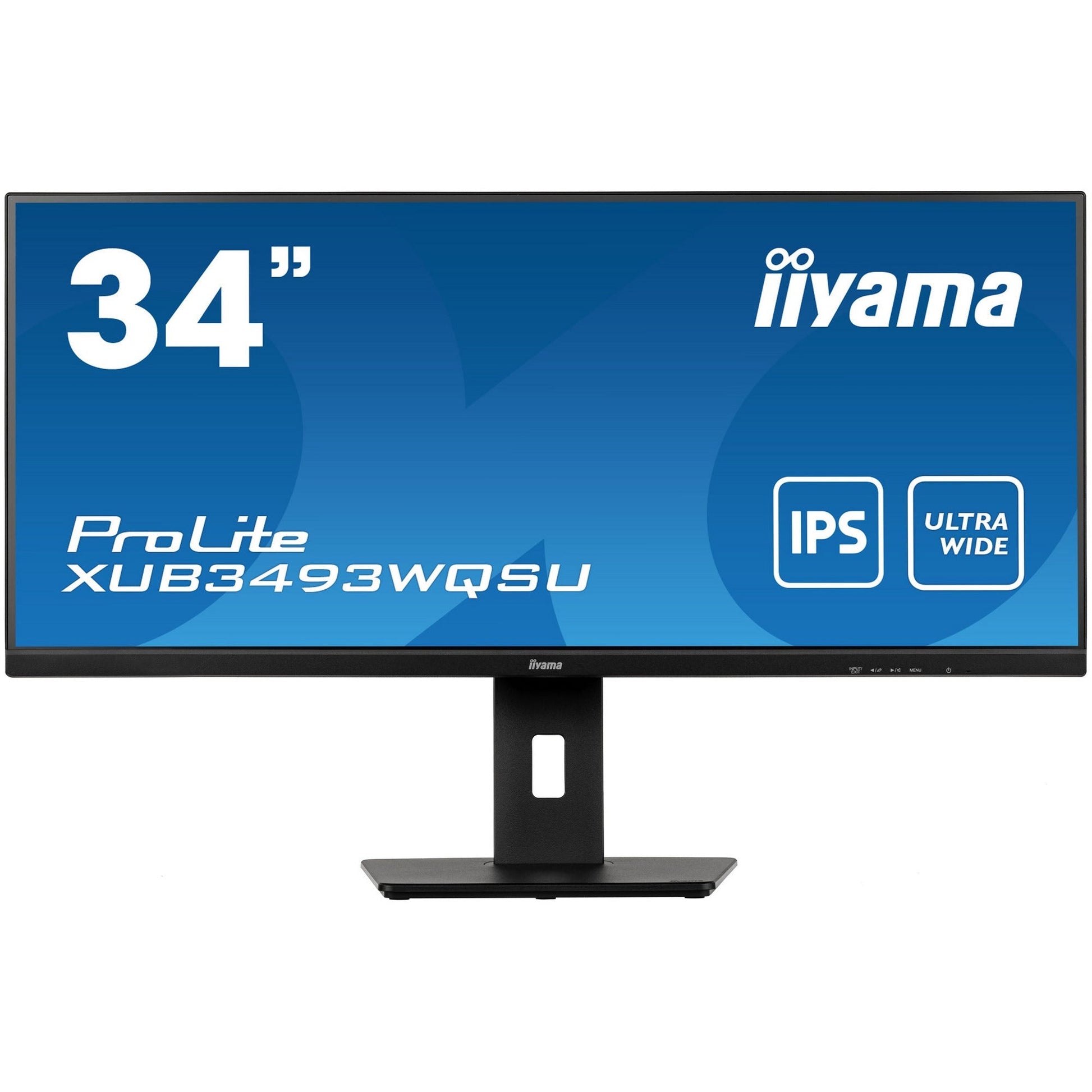 Dark Cyan iiyama ProLite XUB3493WQSU-B5 34" IPS Ultra-Wide Display