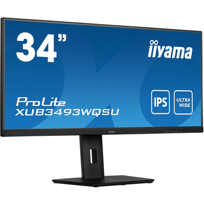 Dark Cyan iiyama ProLite XUB3493WQSU-B5 34" IPS Ultra-Wide Display