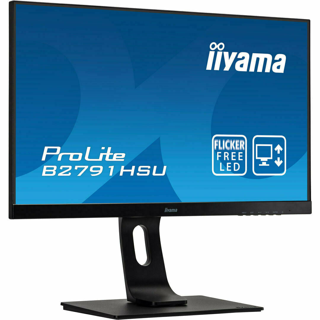 Dark Cyan iiyama ProLite B2791HSU-B1 27" LCD Monitor