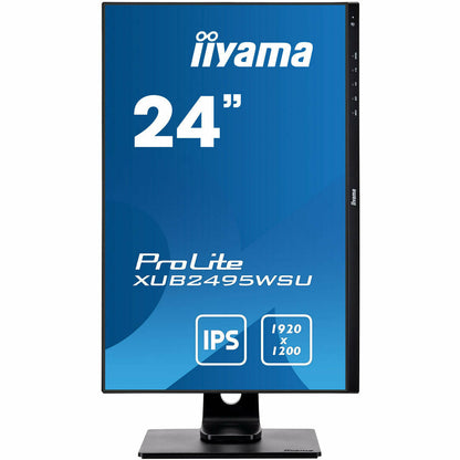 Dark Cyan iiyama ProLite XUB2495WSU-B3 24" Display