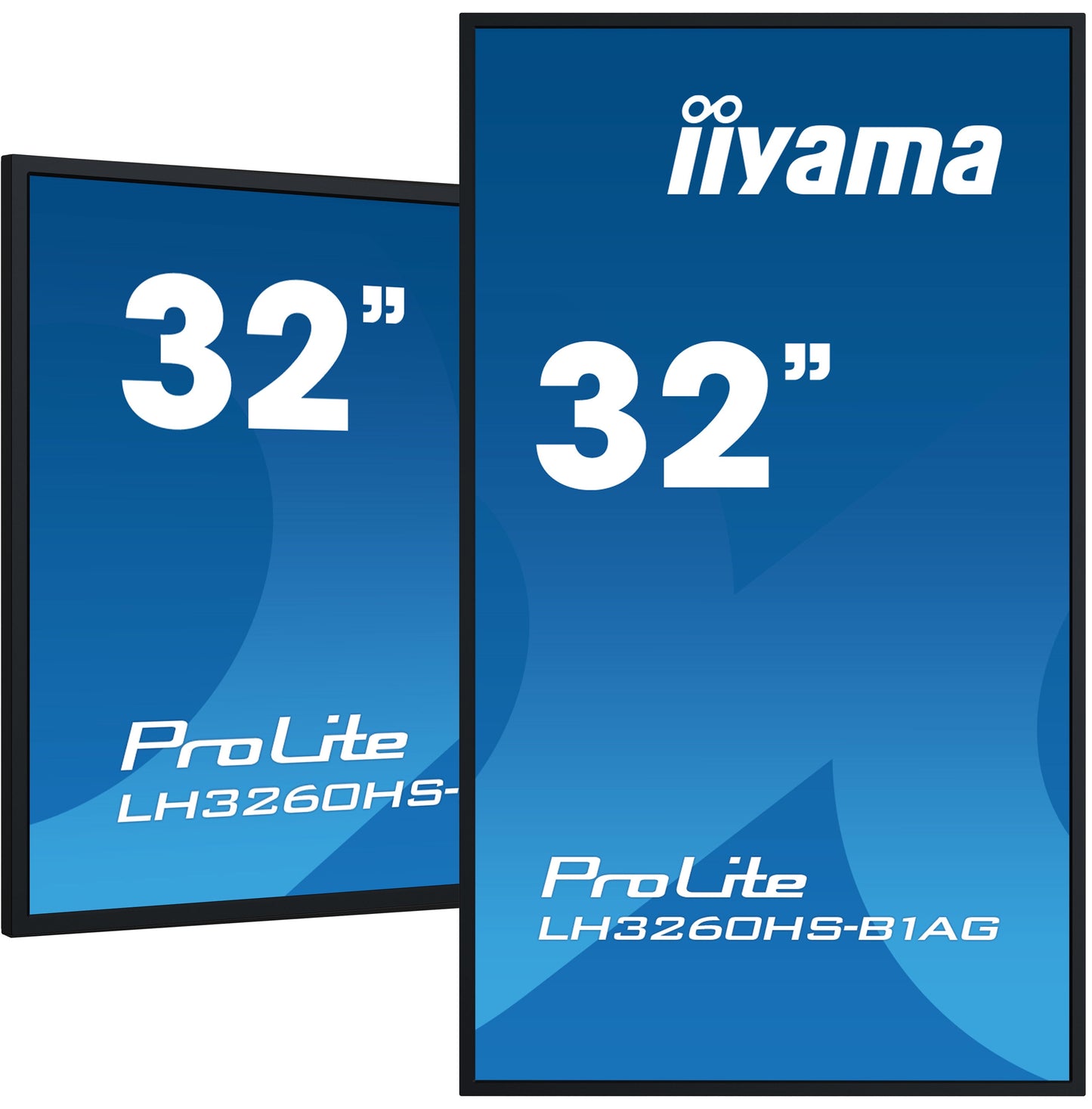 Dark Cyan iiyama PROLITE Digital A-board 80 cm (31.5") LED Wi-Fi 500 cd/m² Full HD Black Built-in processor Android 11 24/7