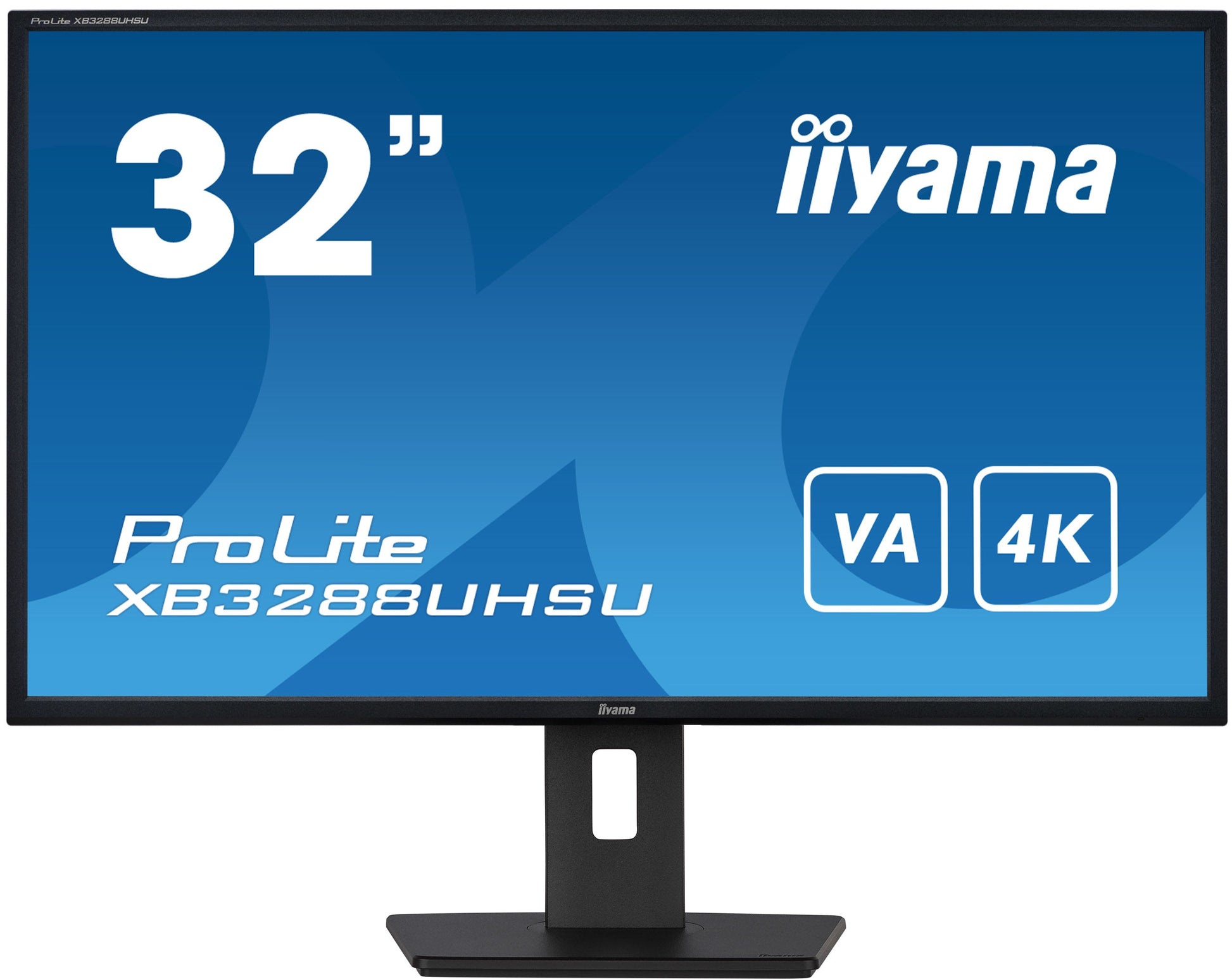 Dark Cyan iiyama ProLite XB3288UHSU-B5 32" 3840 x 2160 pixels 4K Ultra HD VA Display