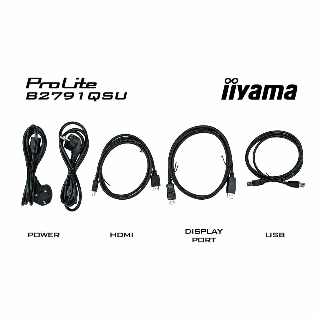 Lavender iiyama ProLite B2791QSU-B1 27" LCD Monitor