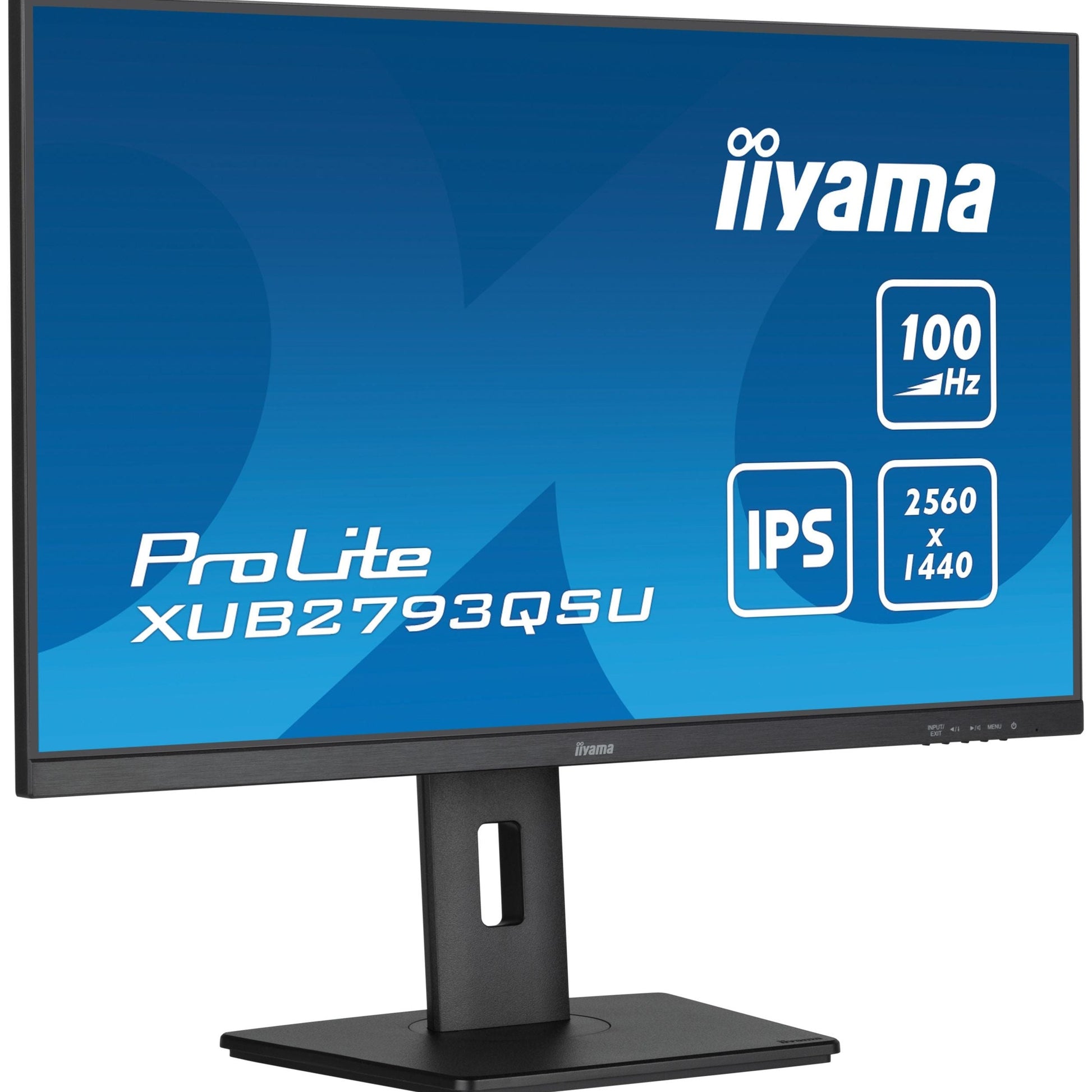 Dark Cyan iiyama ProLite XUB2793QSU-B6 27" IPS 2560 x 1440 QHD IPS Monitor