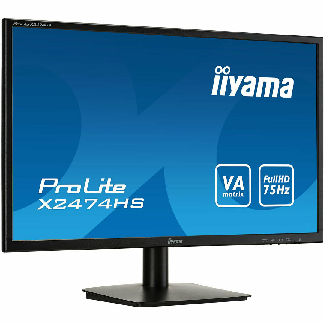 Dark Cyan iiyama ProLite X2474HS-B2 24" LCD Display