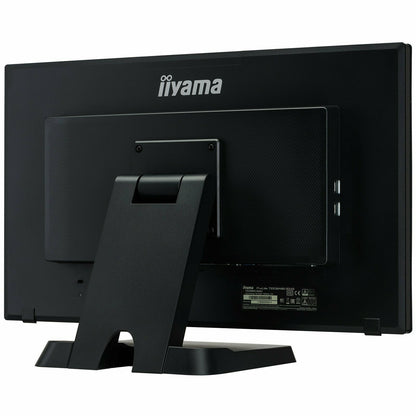 Black iiyama ProLite T2236MSC-B2AG 22" 10 point Touch Screen with Edge-To-Edge Glass and Anti Glare Coating