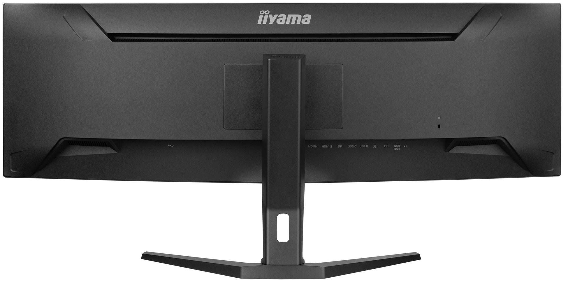 Dark Slate Gray iiyama ProLite 45" Curved 1500R UWQHD 5120 x 1440 pixels Ultra Wide Computer Monitor with KVM Switch and USB-C Dock