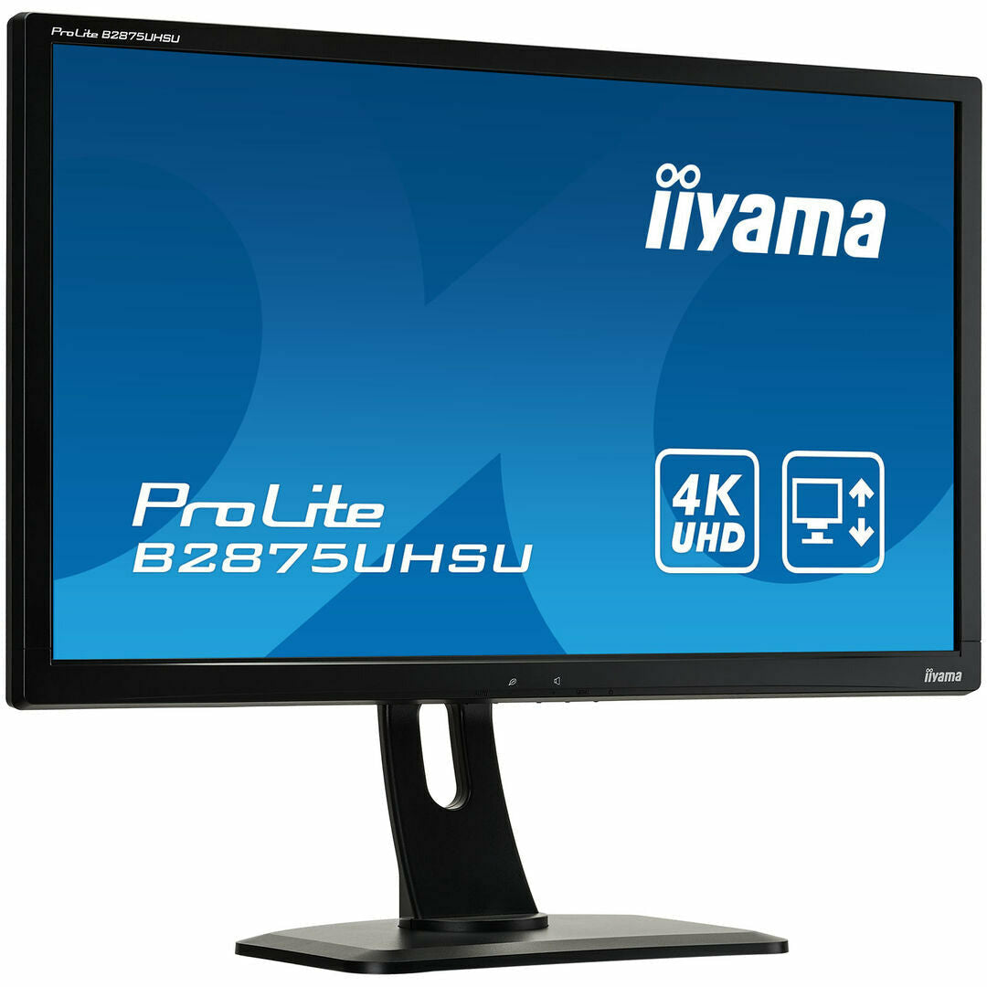 Dark Cyan iiyama ProLite B2875UHSU-B1 28" 4K Monitor