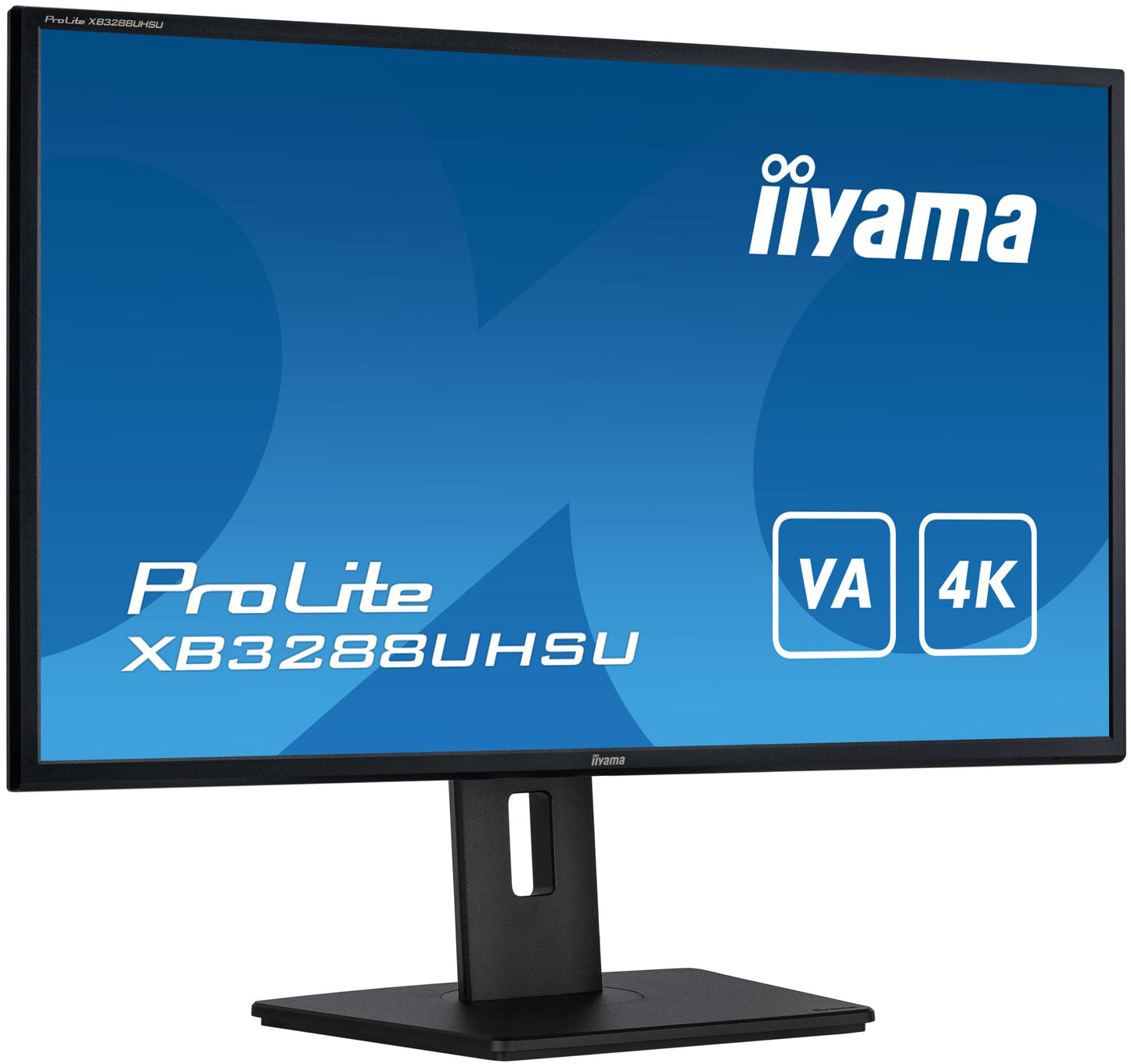 Dark Cyan iiyama ProLite XB3288UHSU-B5 32" 3840 x 2160 pixels 4K Ultra HD VA Display