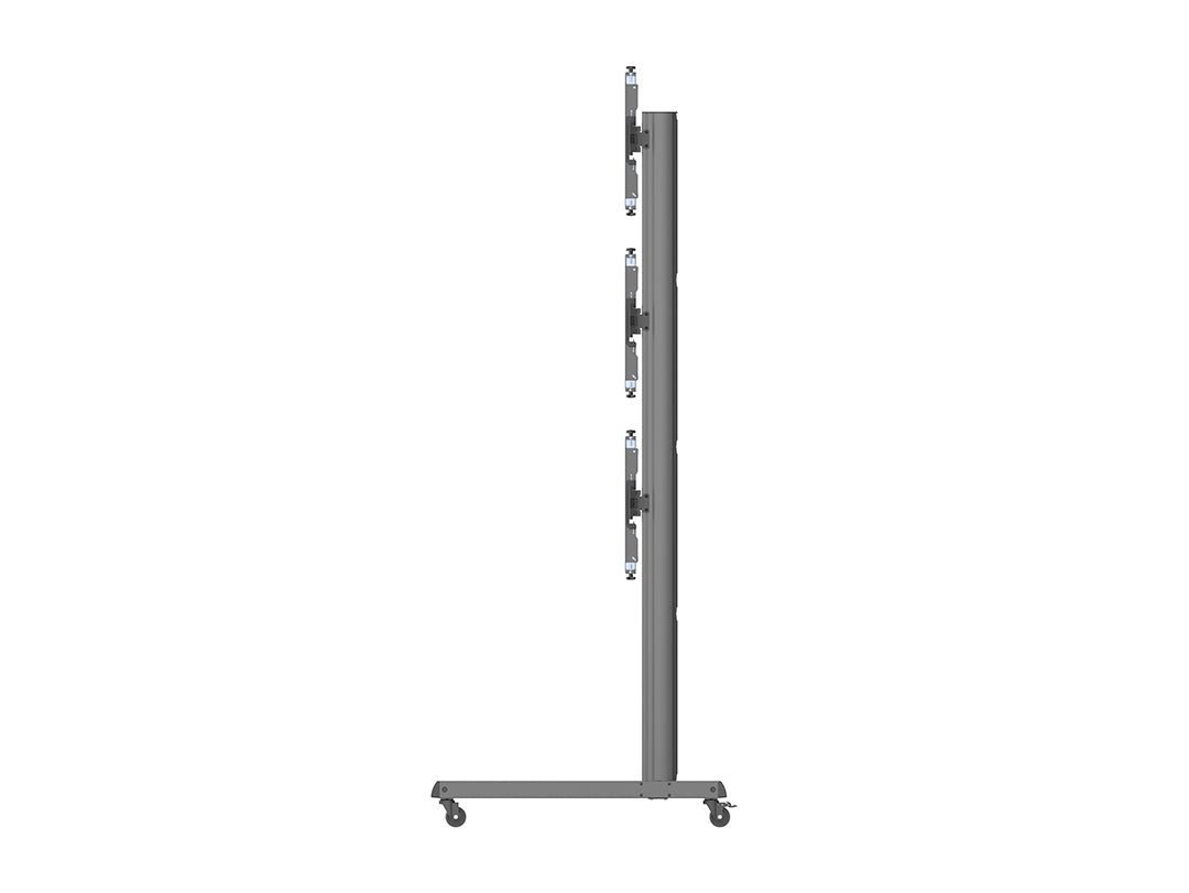 Dim Gray Multibrackets M Pro Series - Video Wall Stand 1X3*