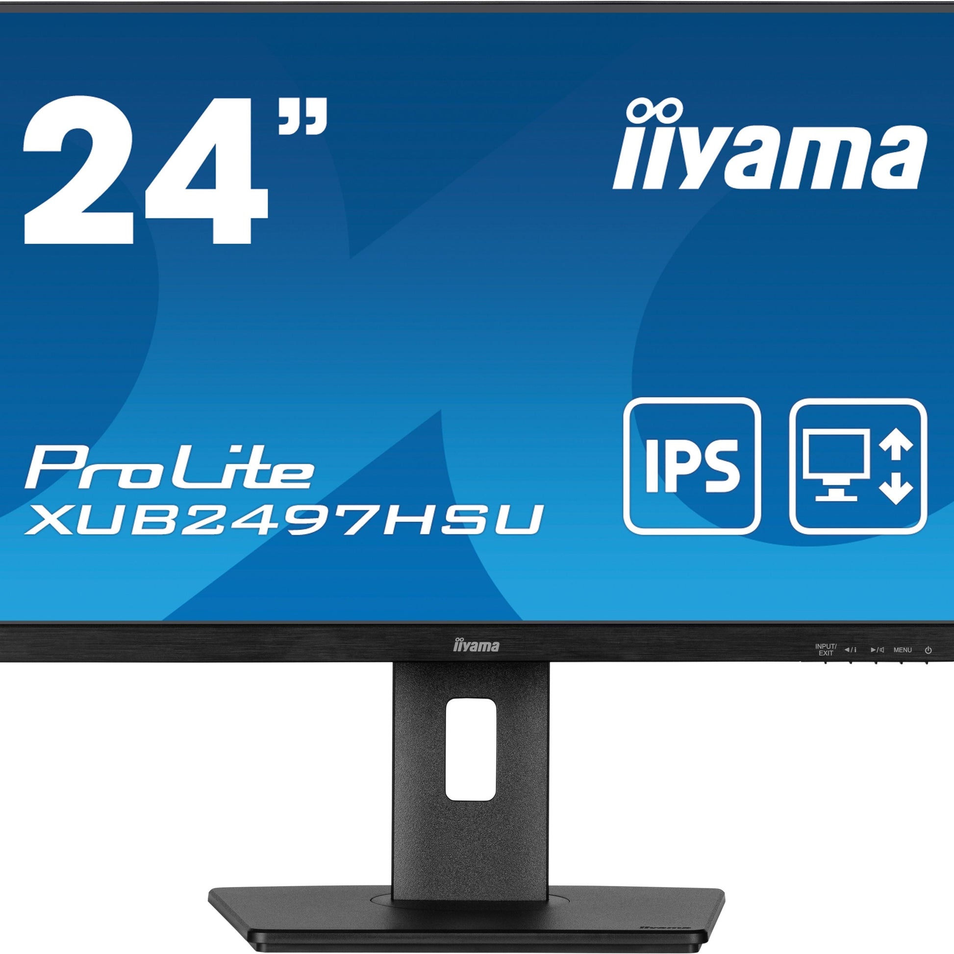 Dark Cyan iiyama XUB2497HSU-B2 computer monitor 60.5 cm (23.8") 1920 x 1080 pixels Full HD LED Black