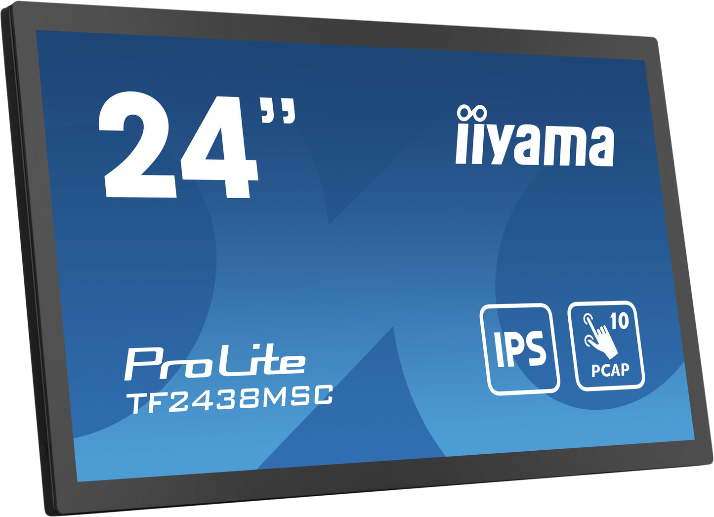 Dark Slate Blue iiyama ProLite TF2438MSC-B1 24" IP65 Open Frame Touch Screen