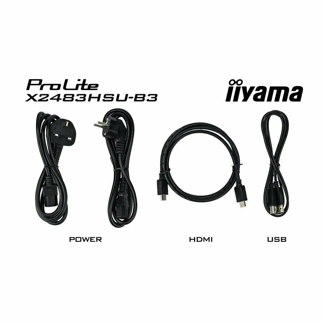 Lavender iiyama ProLite X2483HSU-B3 24" LED Display (EOL)