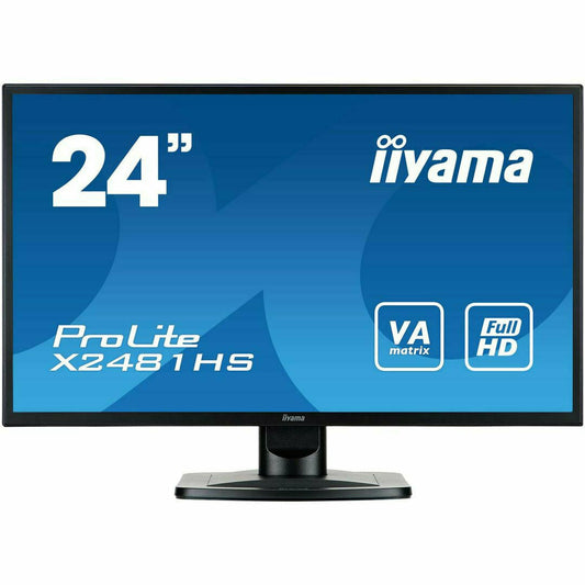 Dark Cyan iiyama ProLite X2481HS-B1 24" LED Display